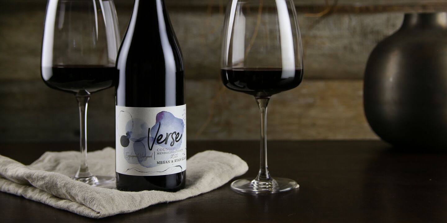 Megan & Ryan Glaab VERSE Eaglepoint Vineyard Counoise 2022
