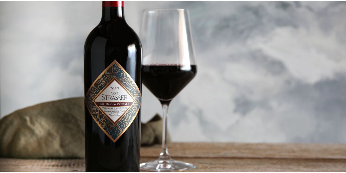 Von Strasser Sori Bricco Diamond Mountain District Cabernet Sauvignon 2020 1 Von Strasser Sori Bricco Diamond Mountain District Cabernet Sauvignon 2020