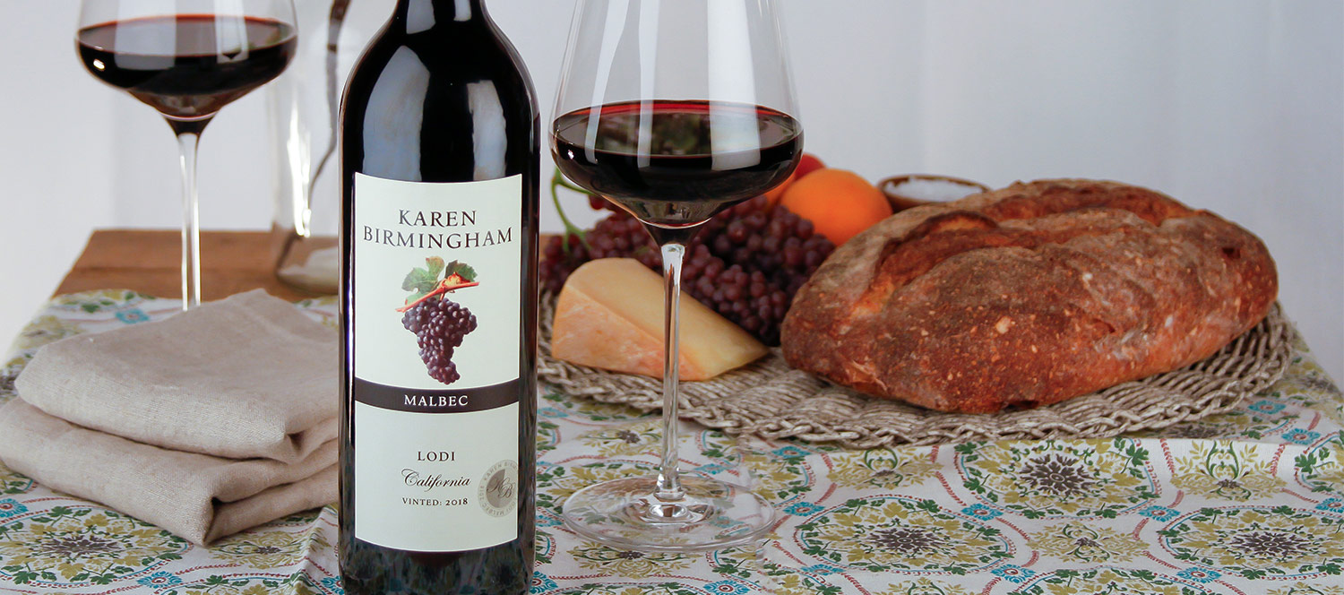 Karen Birmingham Lodi Malbec 2018