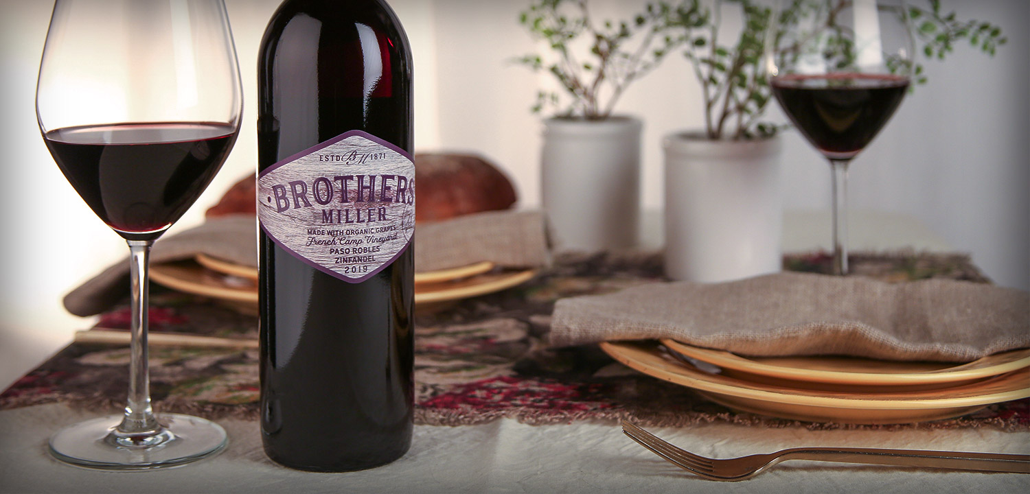 Brothers Miller French Camp Vineyards Organic Zinfandel 2019