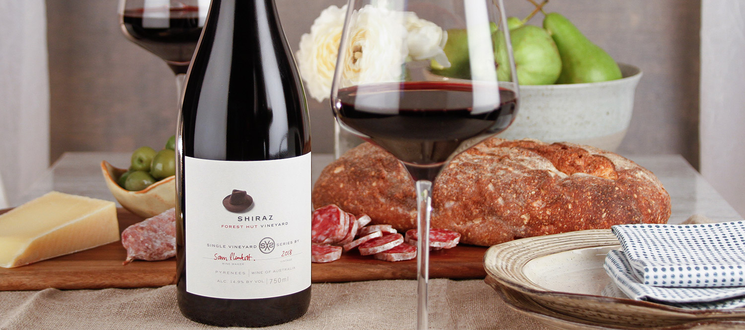 Sam Plunkett Forest Hut Vineyard Shiraz 2018