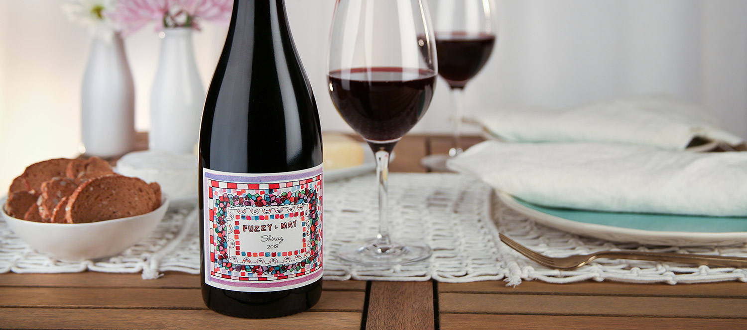 Fuzzy & May Hunter Shiraz 2018 1 Fuzzy & May Hunter Shiraz 2018