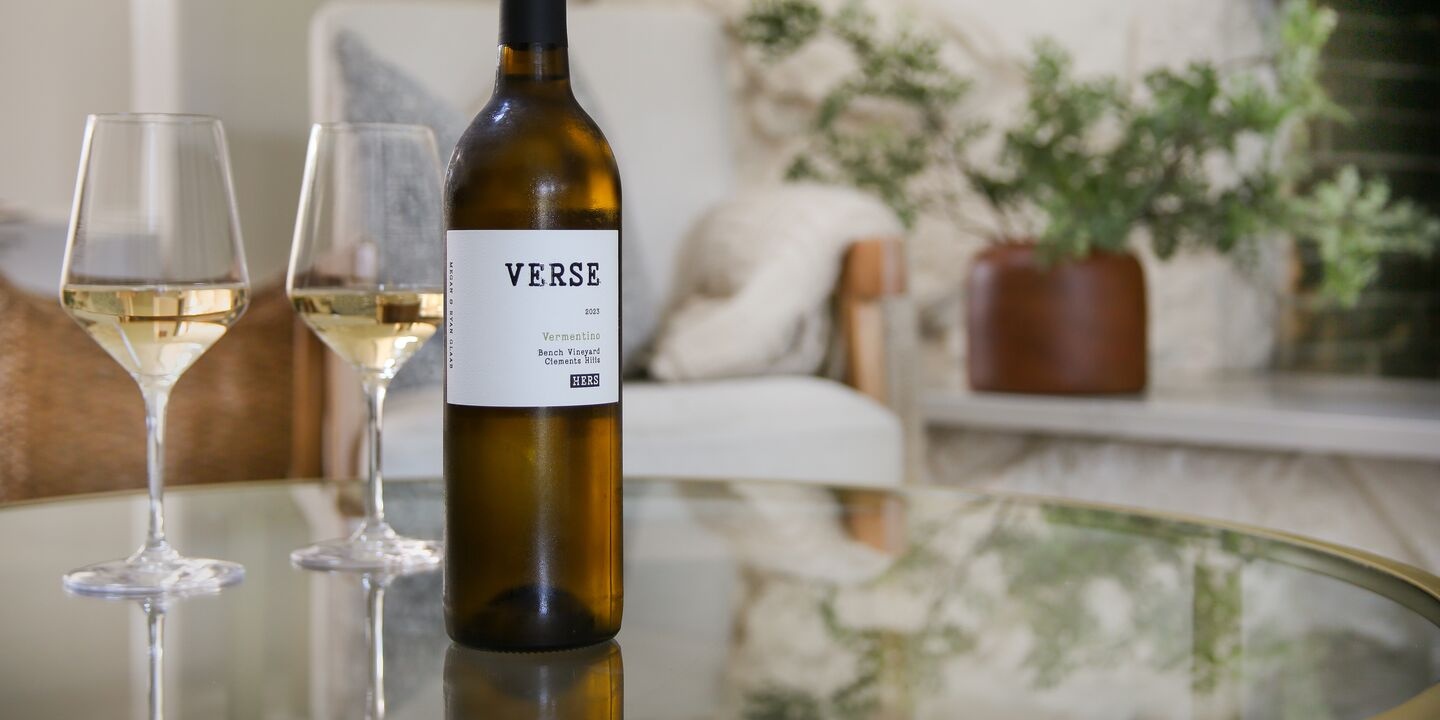 Megan & Ryan Glaab VERSE HERS The Bench Vineyard Vermentino 2023
