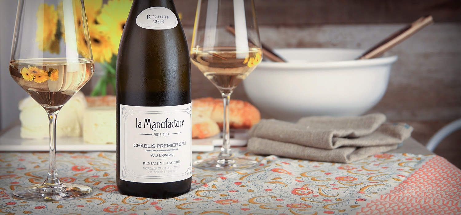 Benjamin Laroche Chablis 1er Cru Vau Ligneau 2018