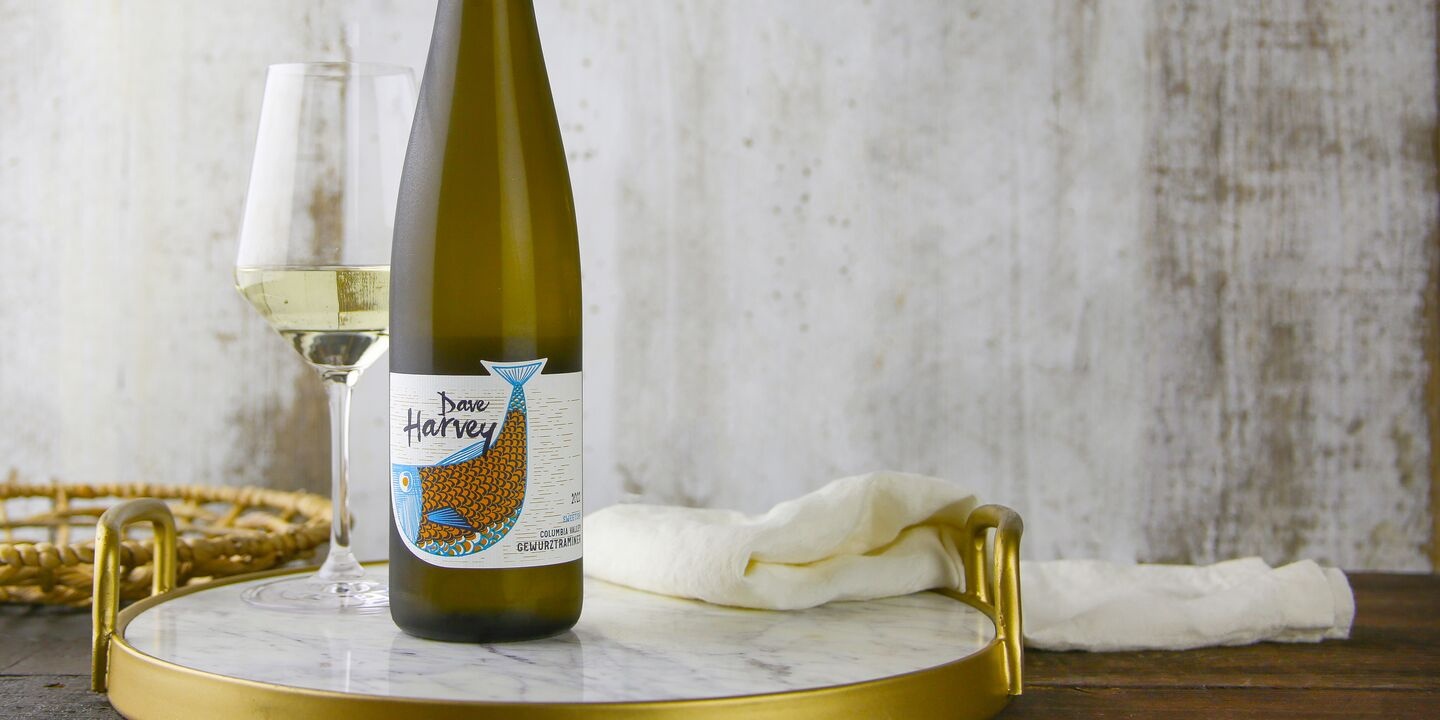 Dave Harvey Columbia Valley Sweetish Gewurztraminer 2022