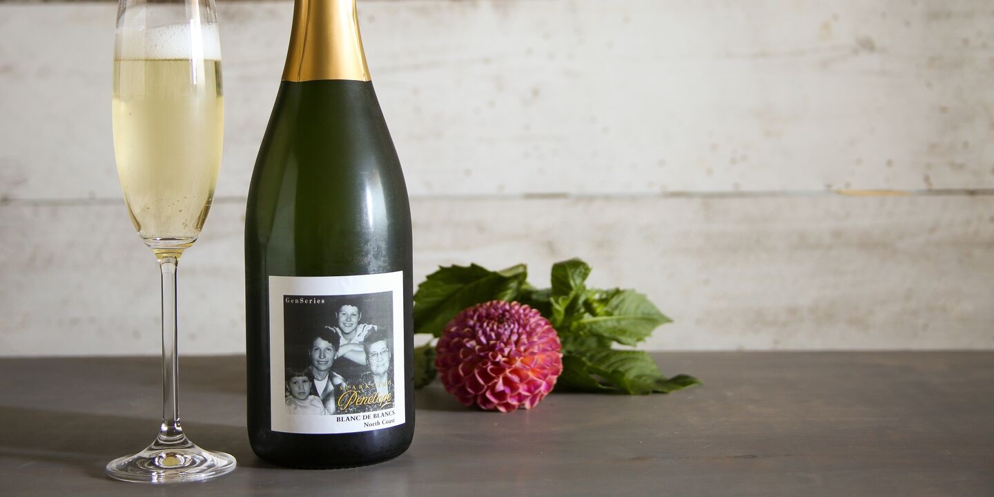 Sparkling Pénélope North Coast Blanc de Blancs NV