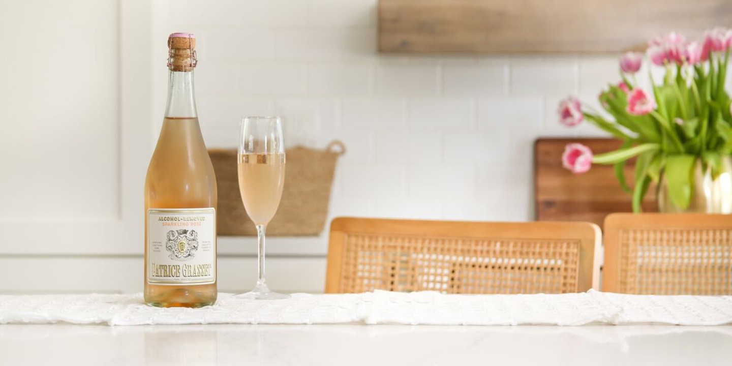 Patrice Grasset Alcohol-Removed Sparkling Rosé