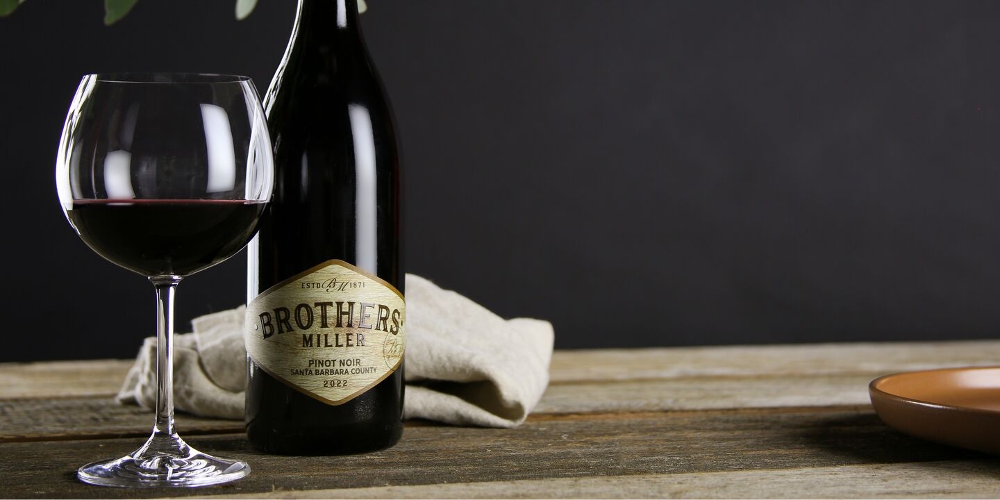 Brothers Miller Santa Barbara Pinot Noir 2022 1 Brothers Miller Santa Barbara Pinot Noir 2022