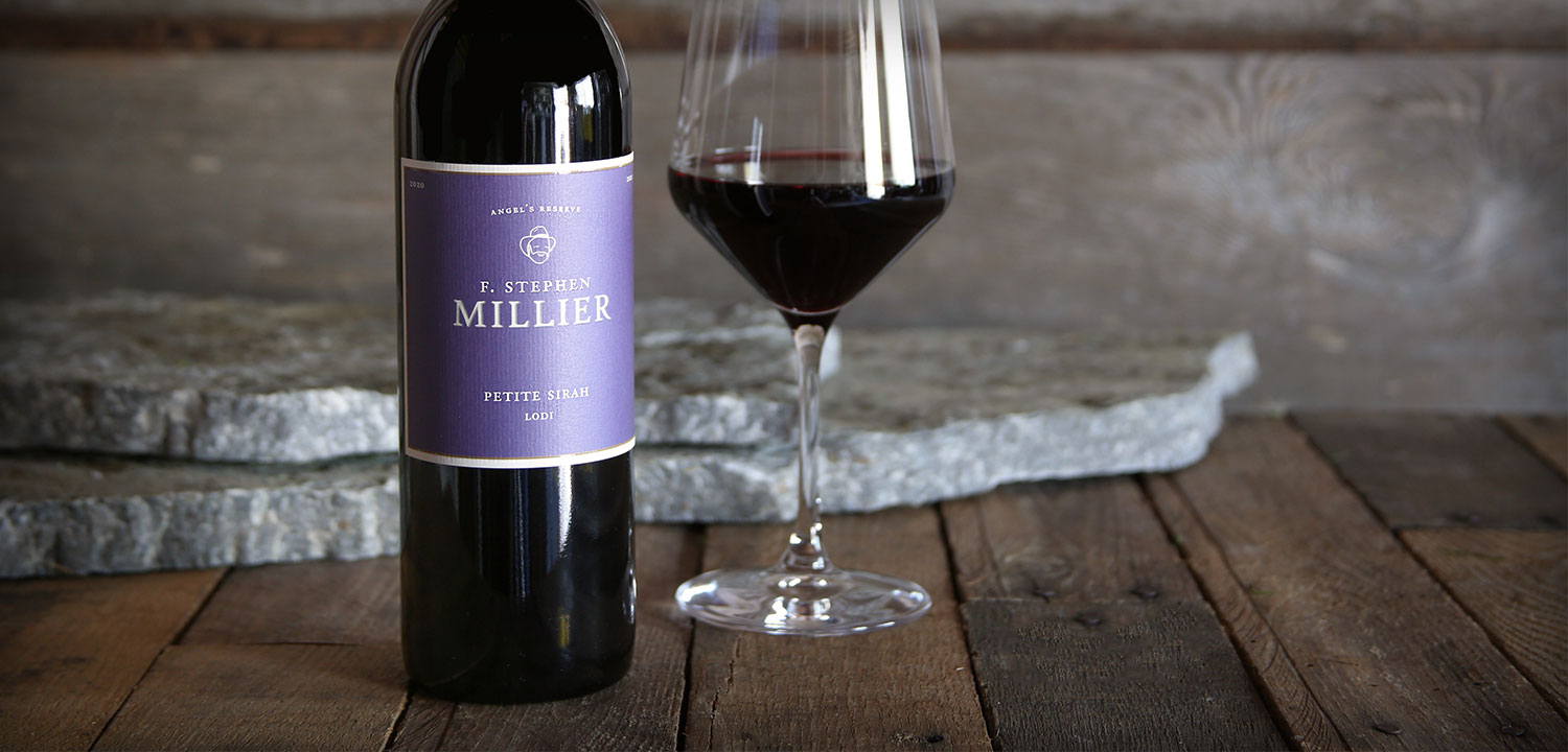 F. Stephen Millier Angels Reserve Lodi Petite Sirah 2020 1 F. Stephen Millier Angels Reserve Lodi Petite Sirah 2020