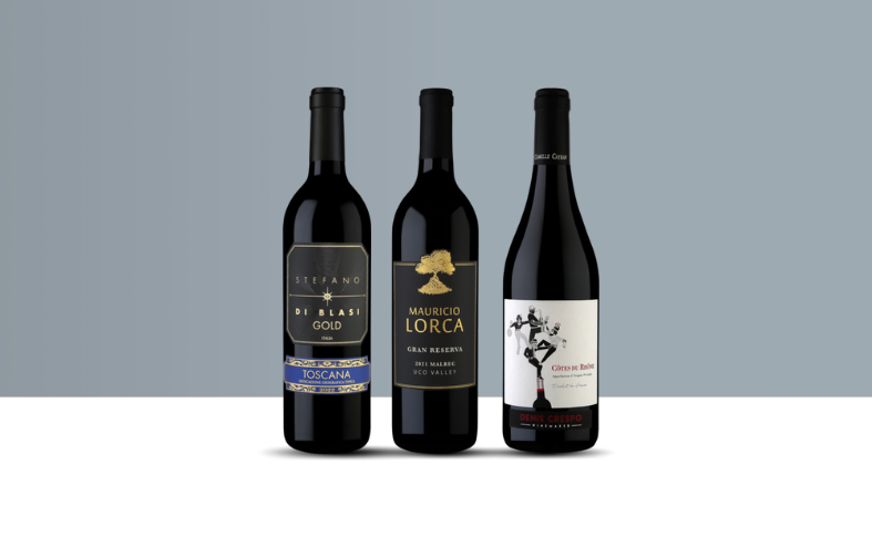 Travelers' Favorite Reds Trio