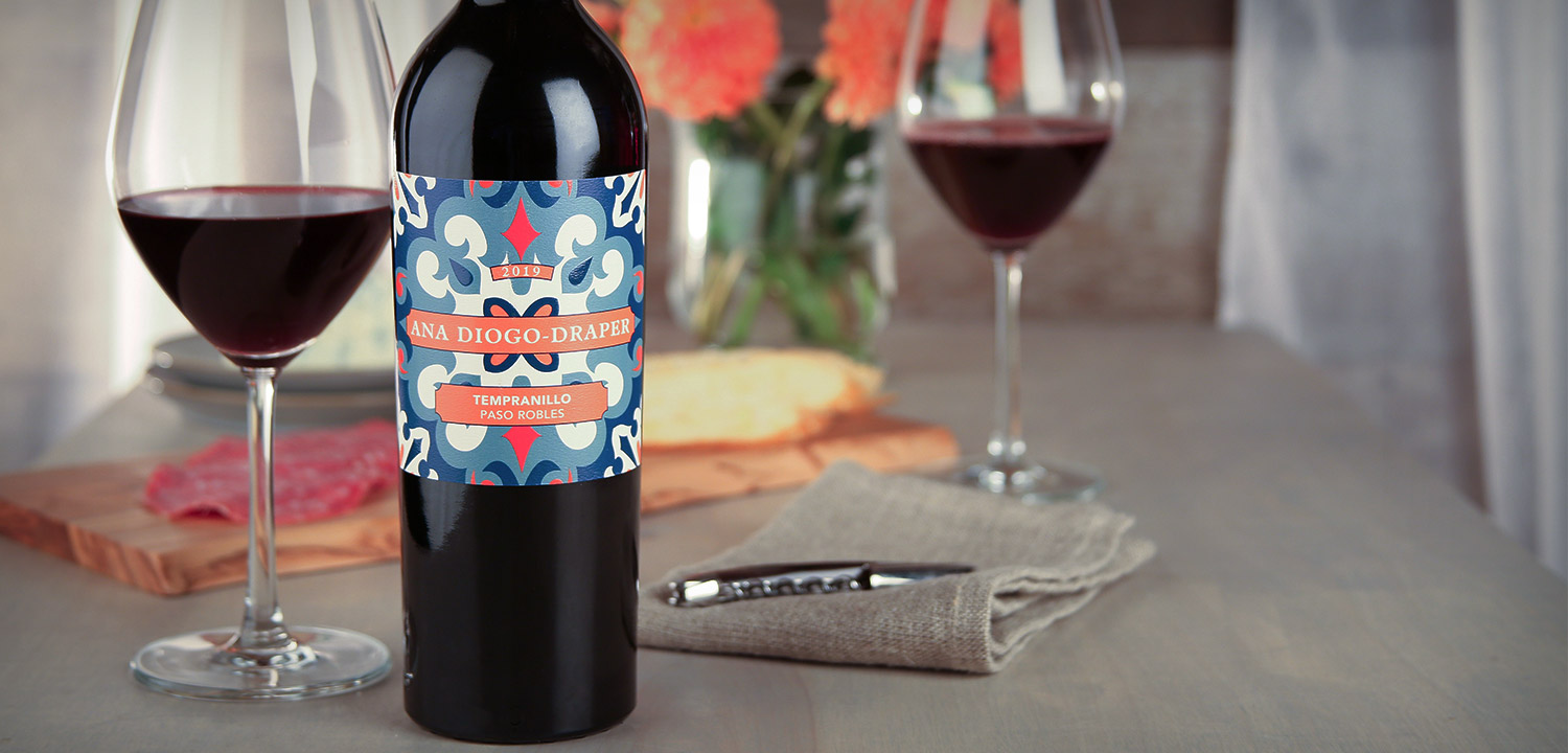 Ana Diogo-Draper Paso Robles Tempranillo 2019