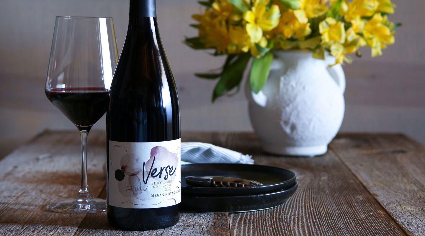 Megan & Ryan Glaab VERSE Frates Vineyard Pinot Noir 2021