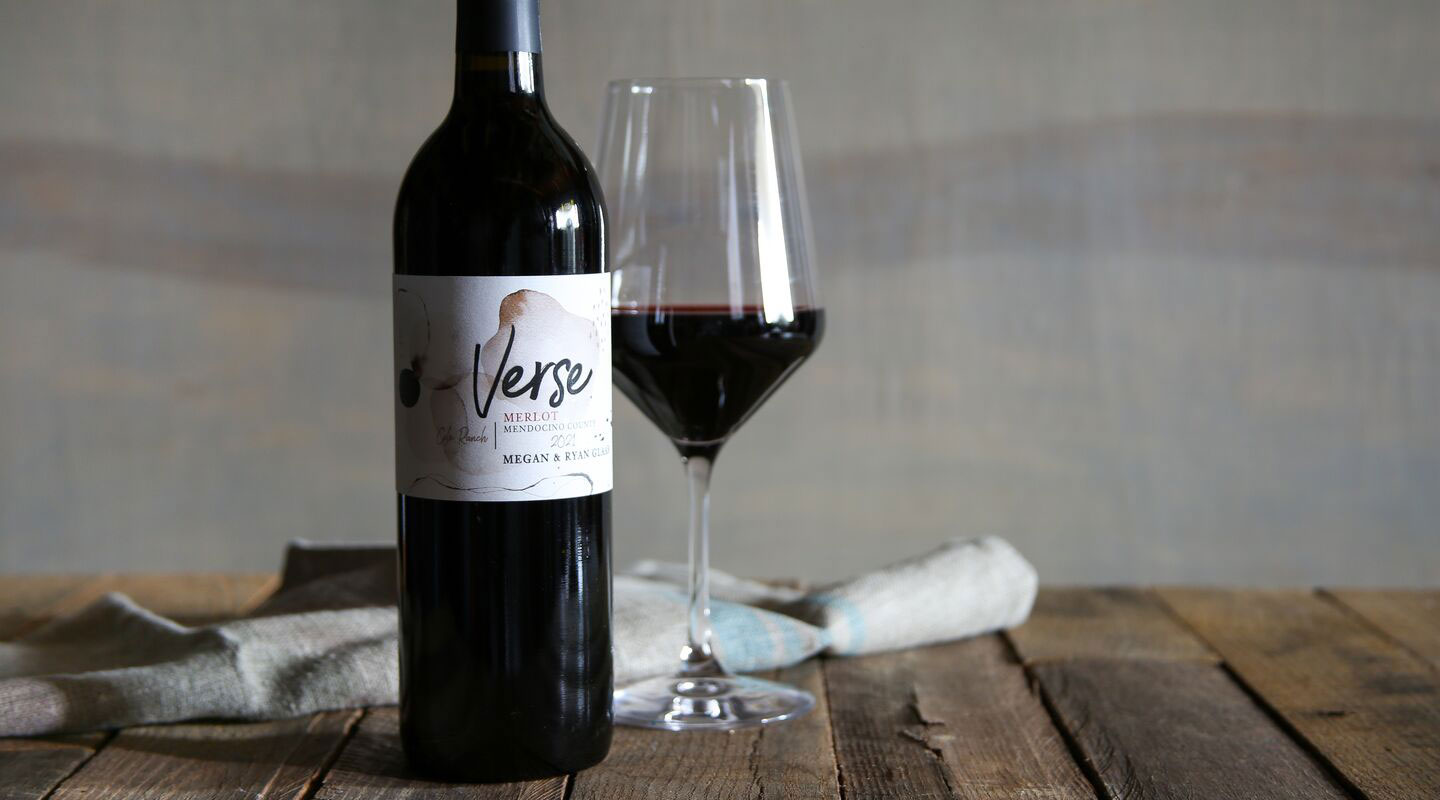 Megan & Ryan Glaab VERSE Cole Ranch Merlot 2021 1 Megan & Ryan Glaab VERSE Cole Ranch Merlot 2021
